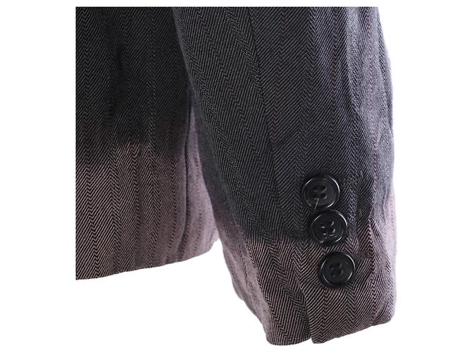 Comme Des Garcons Comme des Garçons Homme Plus Dip-Dye Herringbone Blazer - Ansicht 4