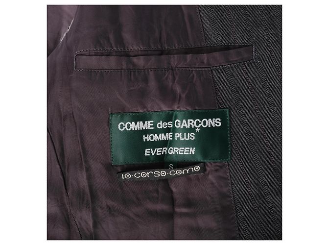 Comme Des Garcons Comme des Garçons Homme Plus Dip-Dye Herringbone Blazer - Ansicht 7