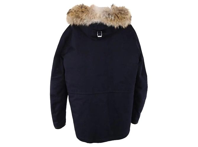 Cappotto Sandro Uomo Blu Navy XL - vista 4