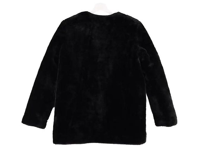 Abrigo negro de sintético The Kooples - vista 3