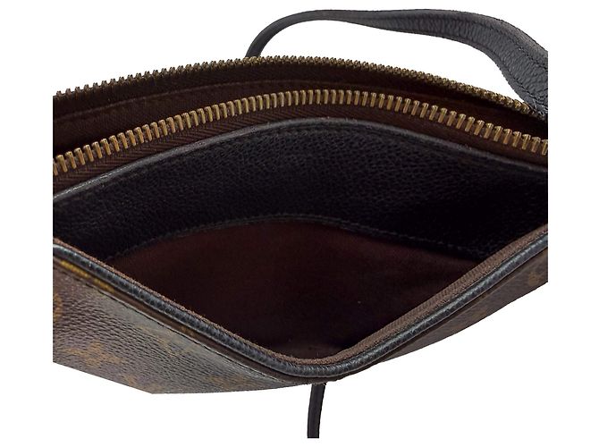 Louis Vuitton Clutch Pallas Canvas con catena Monogram Multicolore - vista 8