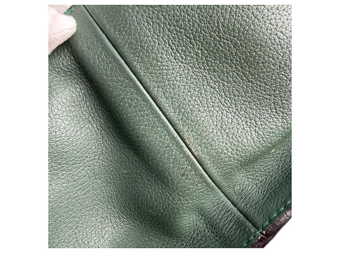 Chloé Borsa a tracolla hobo Marcie Medium in pelle di vitello Eucalyptus Green Verde - vista 12