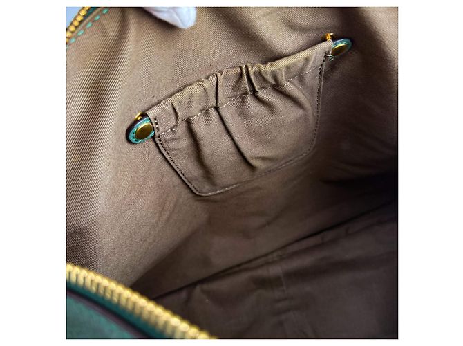 Chloé Borsa a tracolla hobo Marcie Medium in pelle di vitello Eucalyptus Green Verde - vista 8