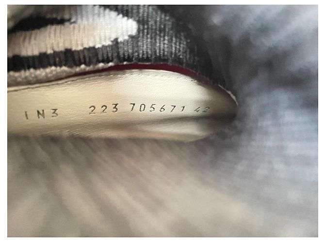 Alexander McQueen Sneakers Oversized Sole Sock - Grigio - vista 7
