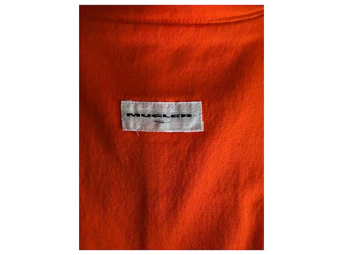 Thierry Mugler Mugler Etuikleid Orange - Ansicht 3