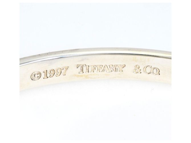 Autre Marque Tiffany & Co. 1837 Narrow Silver Bangle - Ansicht 3