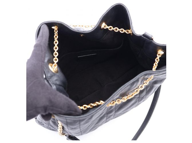 Bolsa de Ombro Christian Dior Dior Ami Cannage Preto - vista 3