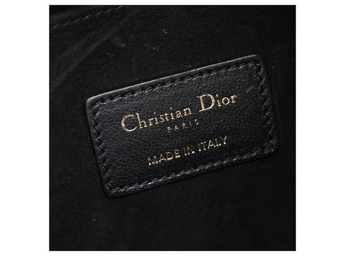 Bolsa de Ombro Christian Dior Dior Ami Cannage Preto - vista 4