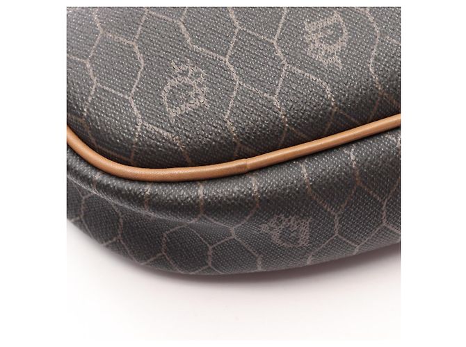 Borsa a tracolla Christian Dior Dior Honeycomb Marrone Nero - vista 8