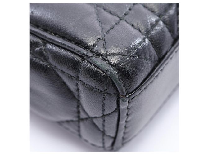 Borsa Christian Dior Dior Lady D-Joy Medium Cannage Nero - vista 6