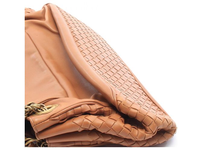 Borsa Bottega Veneta Intrecciato Marrone - vista 5