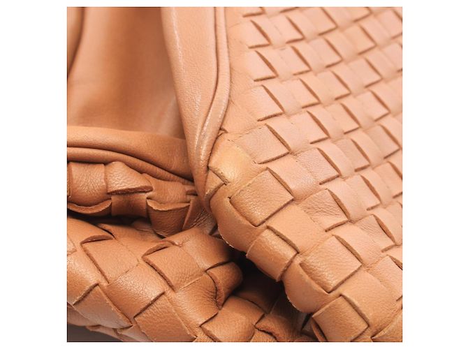 Borsa Bottega Veneta Intrecciato Marrone - vista 6
