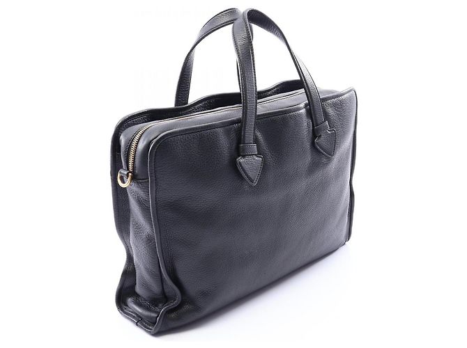 Loewe Heritage 2-Way Briefcase Handbag Black - view 2