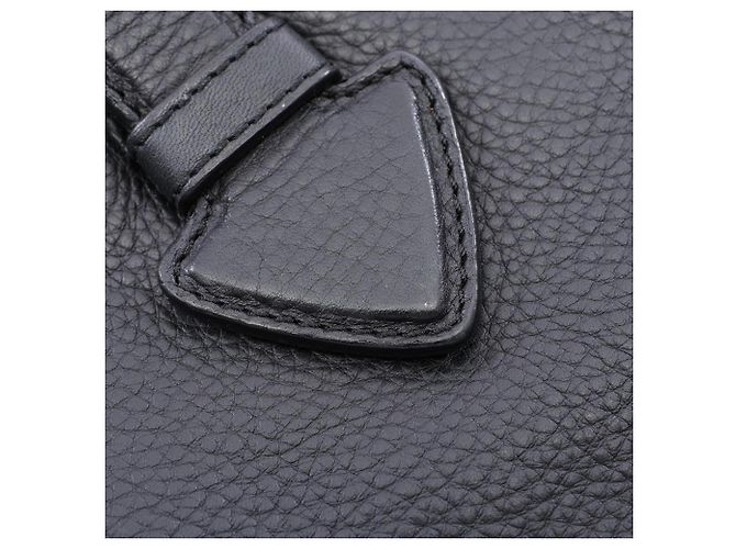 Loewe Heritage 2-Way Briefcase Handbag Black - view 7