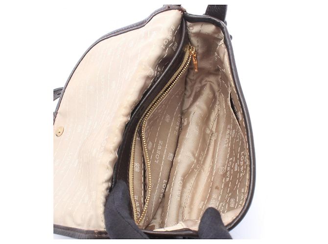 Loewe Heritage Schultertasche Braun - Ansicht 3
