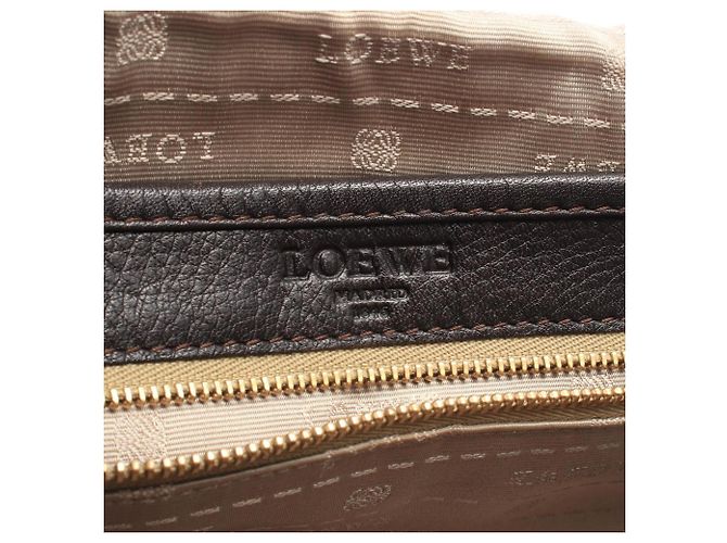 Loewe Heritage Schultertasche Braun - Ansicht 4