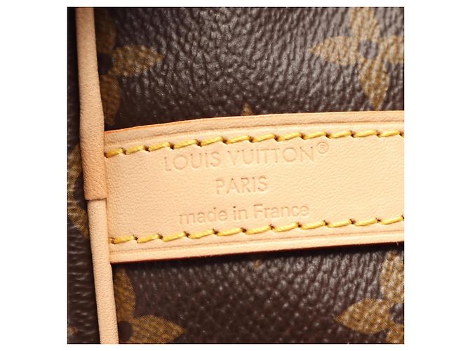 Borsa Louis Vuitton Speedy Bandoulière 30 Marrone - vista 4
