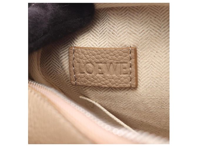 Borsa Military Messenger Loewe XS Beige - vista 4