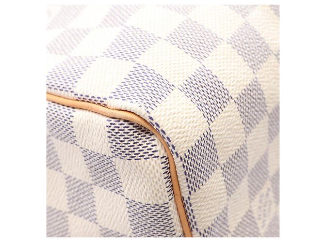 Borsa a mano Louis Vuitton Speedy 25 Bianco - vista 7