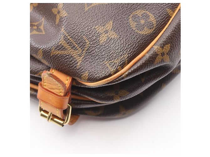 Borsa a tracolla Louis Vuitton Saumur 30 Marrone - vista 7