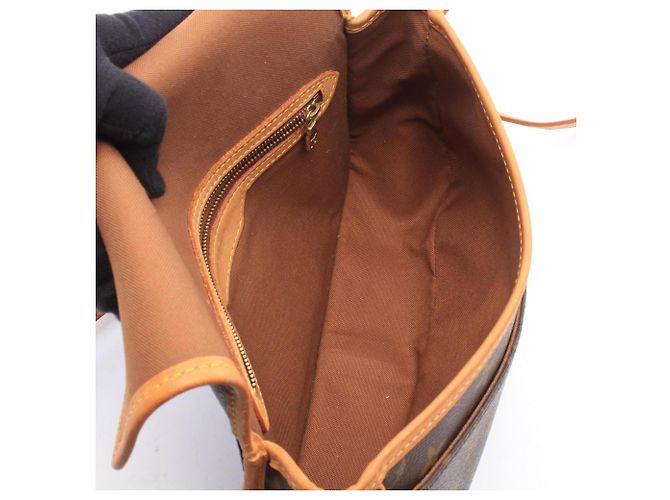Borsa a tracolla Louis Vuitton Sologne Monogram Marrone - vista 3