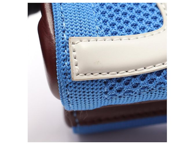 Borsa a tracolla Louis Vuitton Twist PM Blu Multicolore - vista 8