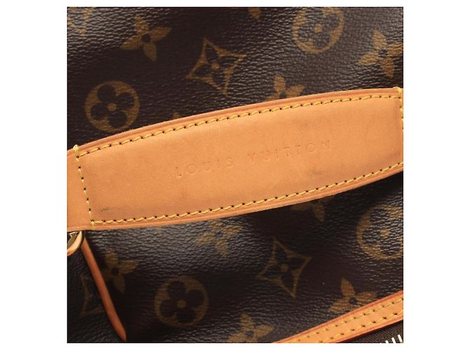 Borsa a tracolla Louis Vuitton Tikal GM Monogram Marrone - vista 8