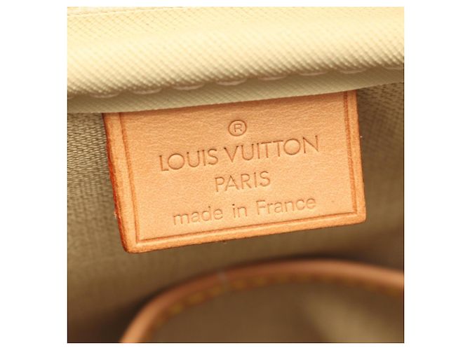 Borsa a mano Louis Vuitton Deauville Bowling Vanity Marrone - vista 4