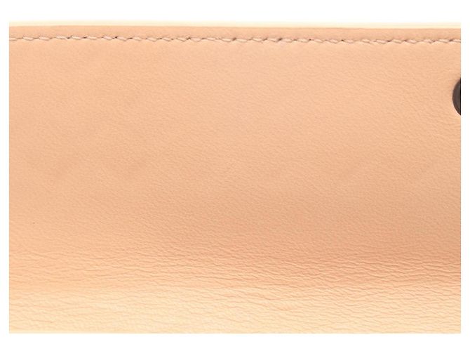 Cartera larga bi-fold Intrecciato Bottega Veneta Castaño Rosa - vista 6