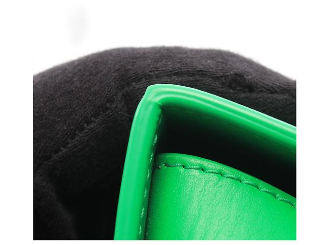 Borsa a tracolla Bottega Veneta Cassette Mini Verde - vista 7