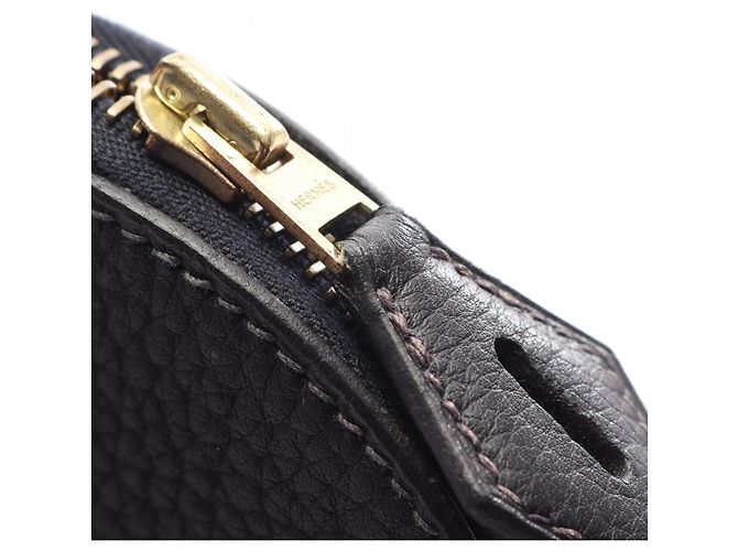 Hermès Borsa a mano Hermes Bolide 35 Blu navy - vista 12