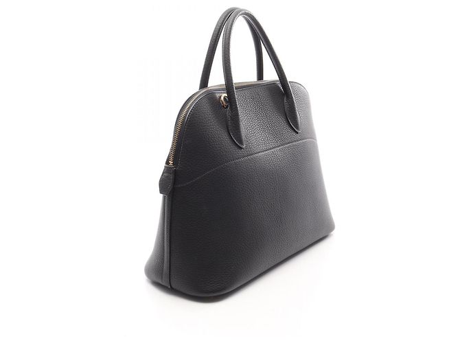 Hermès Borsa a mano Hermes Bolide 35 Blu navy - vista 2