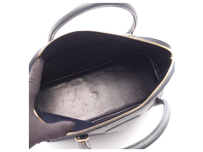 Hermès Borsa a mano Hermes Bolide 35 Blu navy - vista 3
