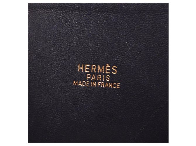 Hermès Borsa a mano Hermes Bolide 35 Blu navy - vista 4