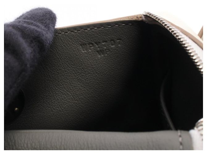 Hermès Borsa a tracolla Hermes Lindy Mini Verso Marrone - vista 5