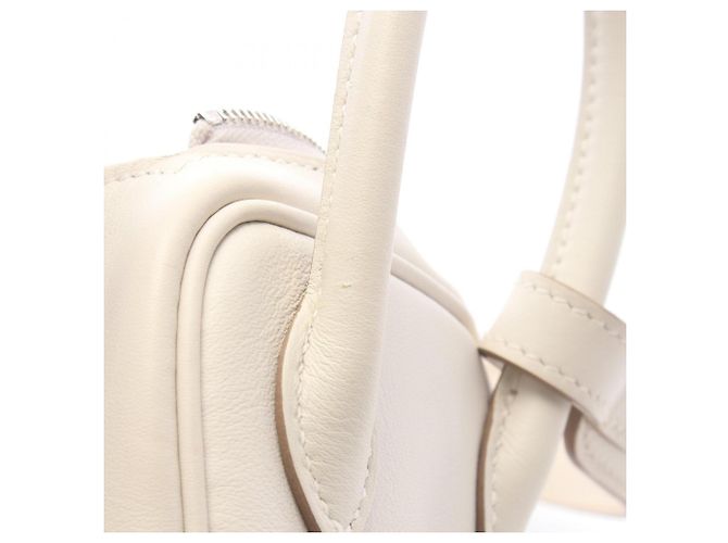 Hermès Borsa a tracolla Hermes Lindy Mini Verso Marrone - vista 9