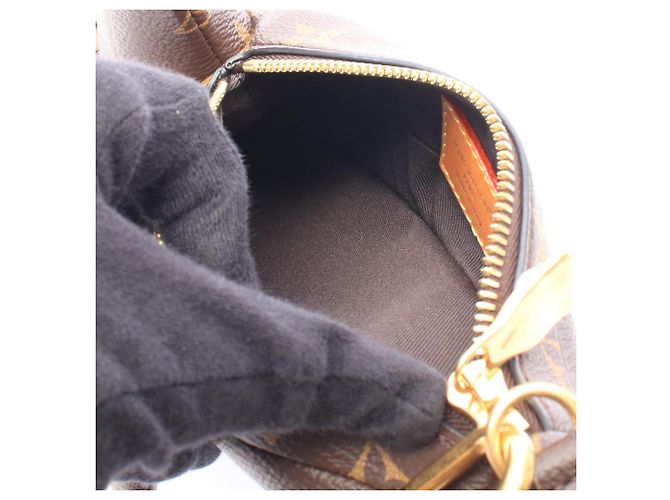 Bolsa Dolphin Louis Vuitton em couro Monogram marrom - vista 3
