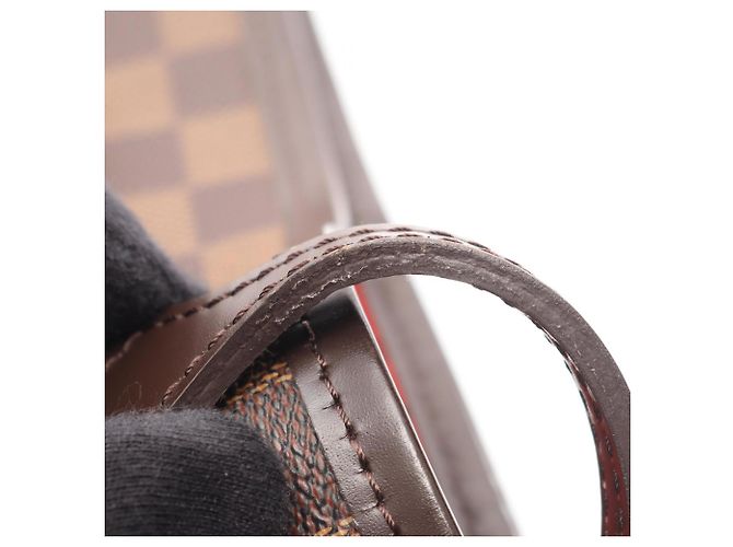Borsa Tote Louis Vuitton Neverfull GM Marrone Damier ebene - vista 10