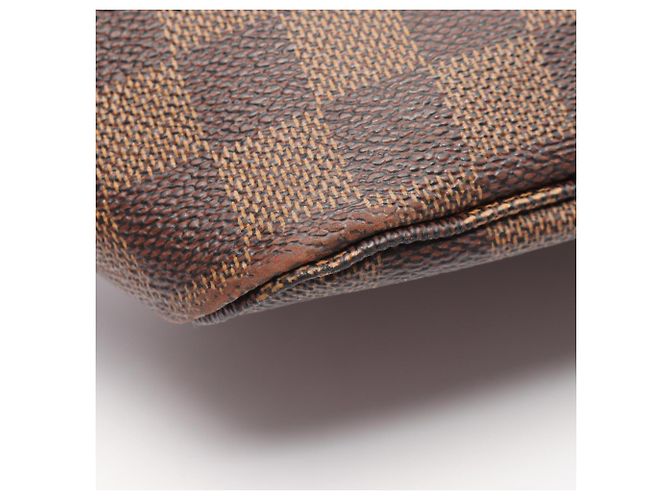 Borsa Tote Louis Vuitton Neverfull GM Marrone Damier ebene - vista 8