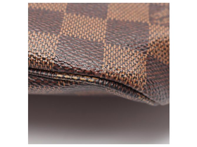 Louis Vuitton Neverfull MM Tote Bag Braun Fuschia - Ansicht 6