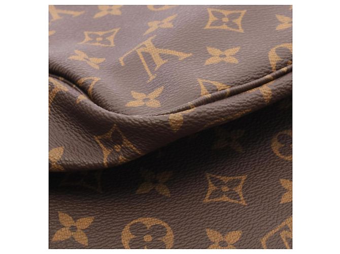 Louis Vuitton Neverfull MM Monogram Tote Bag Braun - Ansicht 6