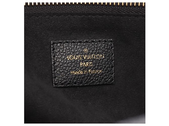 Louis Vuitton Neverfull MM Monogram Empreinte Tote Bag Schwarz Beige - Ansicht 4