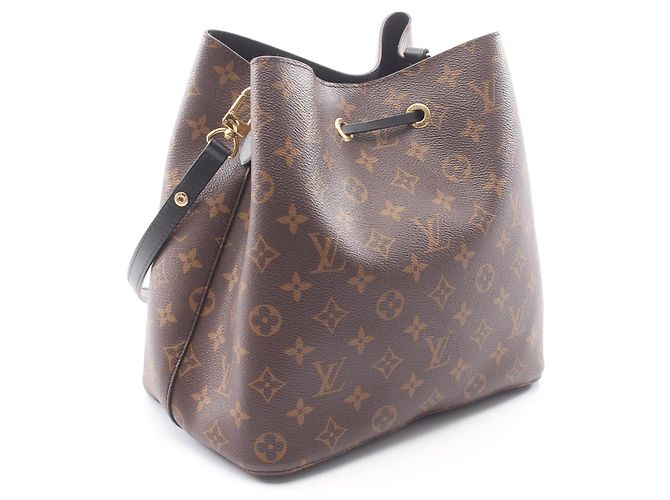 Néonoé Borsa a tracolla Louis Vuitton NeoNoe Marrone Nero - vista 2