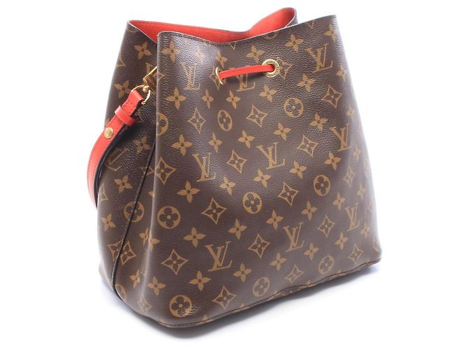 Néonoé Borsa a tracolla Louis Vuitton NeoNoe Marrone Rosso - vista 2