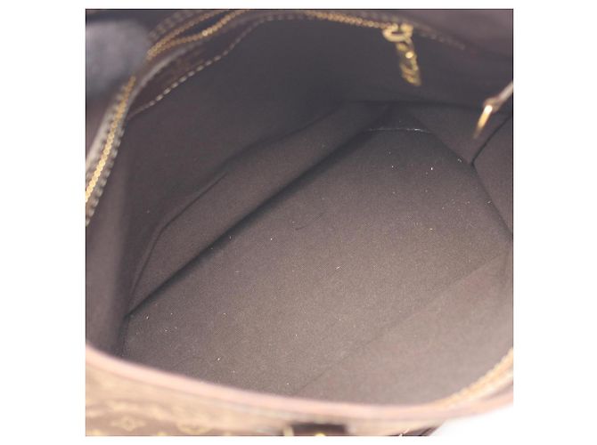 Bucket Borsa Tote Louis Vuitton Monogram Mini Lin Ebene Marrone Damier ebene - vista 12