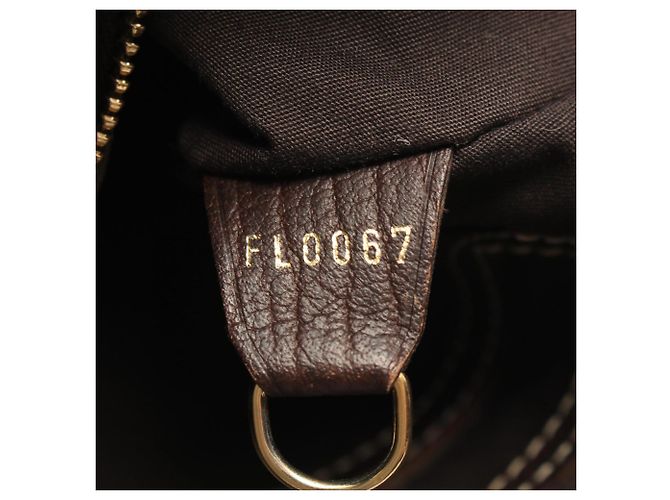 Bucket Borsa Tote Louis Vuitton Monogram Mini Lin Ebene Marrone Damier ebene - vista 5