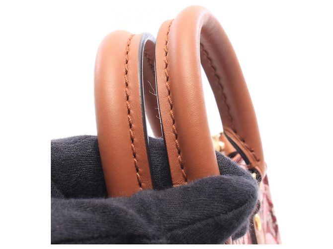 Borsa Louis Vuitton Petite Sac Plat Marrone Bordò - vista 7