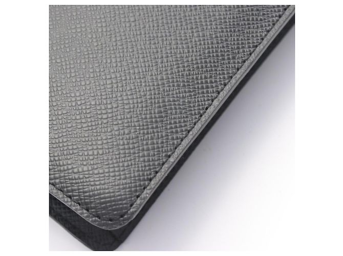 Louis Vuitton Belaia Second Bag Clutch Handbag Noir Gris - vue 9