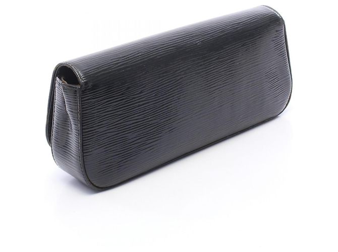 Louis Vuitton Pochette Soby Clutch Handbag Nero - vista 2