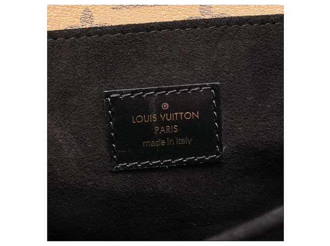 Louis Vuitton Pochette Metis MM Handbag Brown Black - view 4